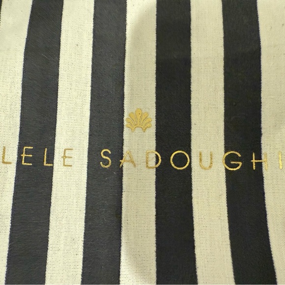 Lele Sadoughi Pink Leopard Knit Alice Headband - Picture 2 of 8